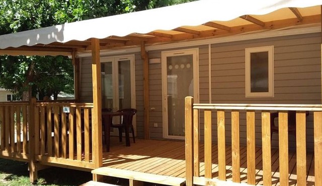 Mobile Home with Terrace in Mialet - 6 people
