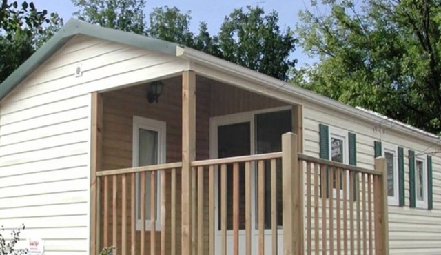 Mobile home with terrace, 3 bedrooms, Neffes