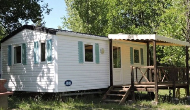 Mobile Home with Terrace and Equipped Kitchen in Neffes
