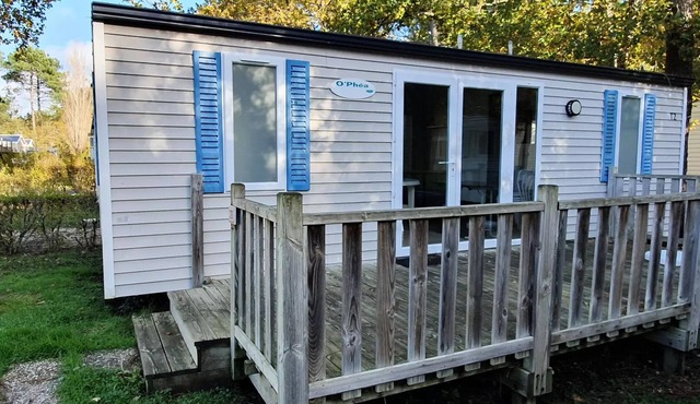 Mobilheim - 27m2 - 2 Schlafzimmer 4 Personen