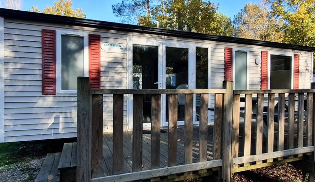 Mobilheim - 32m2 - 3 Schlafzimmer 6 Personen