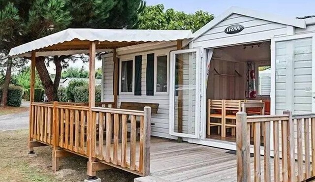 Mobilheim - Raised Terrace