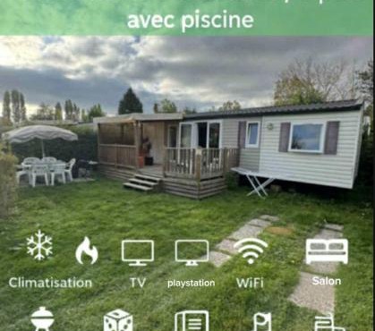 Mobilhome Évasion Fun Activités, détente et nature aux Fontaines