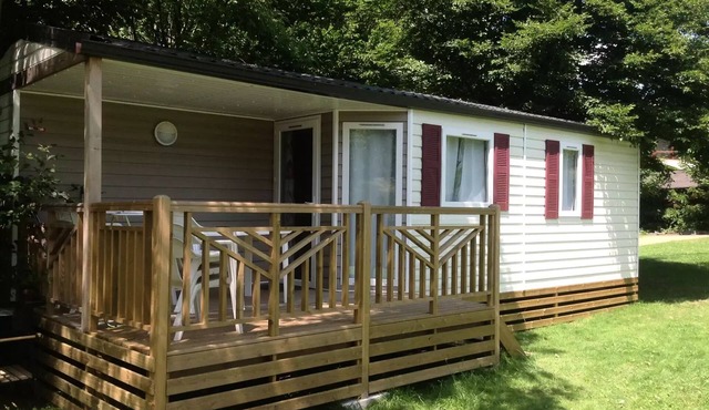 Mobilhome 31 m2/3 Schlafzimmer - Terrace halb überdacht TV 6 Personen