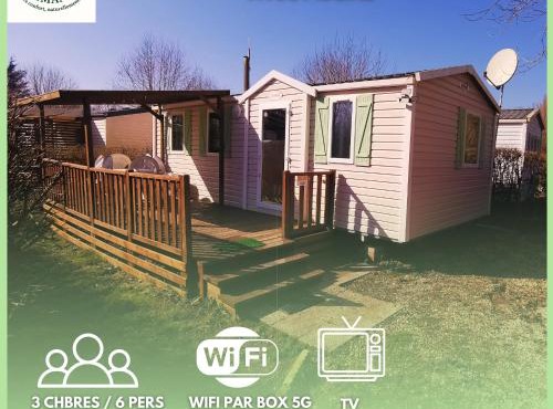 Mobilhome 6P 3CH Nature & Sport - Ivry-La-Bataille - Séjour Normandie