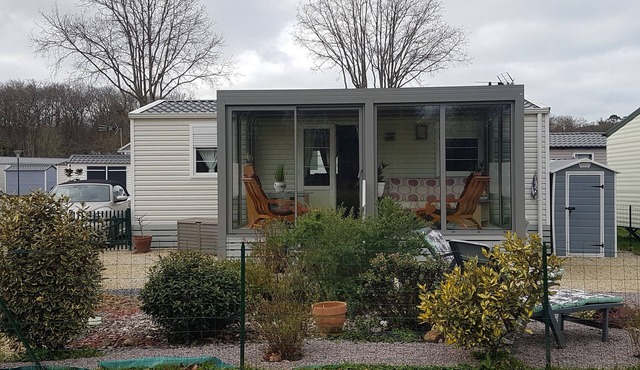 Mobilhome - Domaine Privé Ouvert Toute L'année - Piscine Chauffée et Tennis