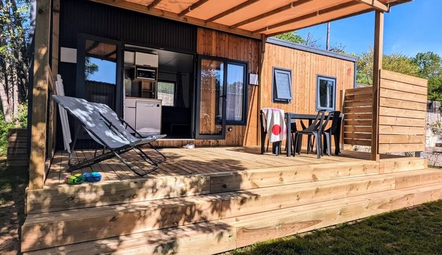 Mobilhome Standing -32m² - 3 bedrooms - air conditioning 6 people