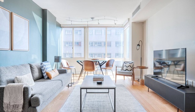 Mod Foggy Bottom 1BR w/Gym, Pool, nr. Rock Creek Park, by Blueground