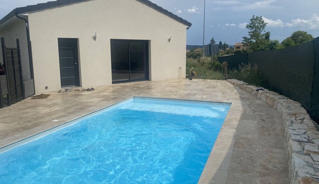 Modern villa with pool