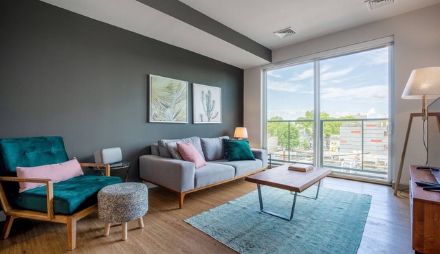 Mod Kendall Square 1BR w/W/D, near Mass General Hospital