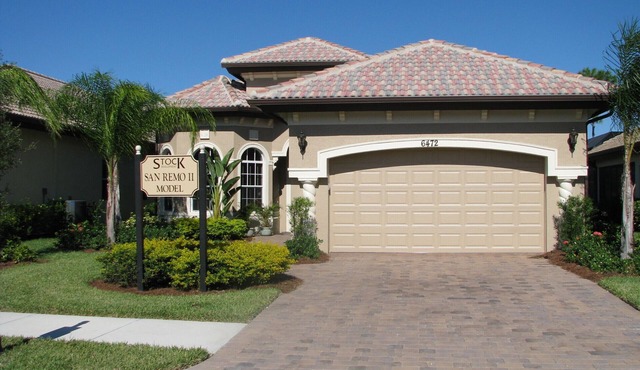Model home in Lely Resort Naples Florida