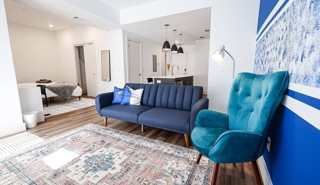 Modern*1*Bdrm Apt WiFi+Gym+Washer