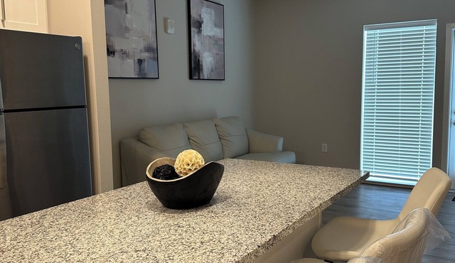 Modern 1 bedroom apt. w/pool minutes from tons of attractions and MCI airport