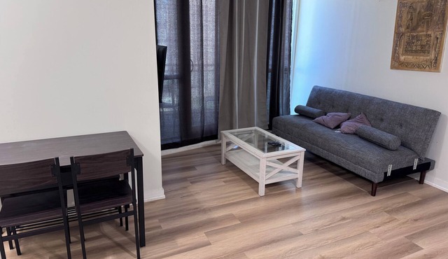 Modern 1-bedroom condo near Square One Mall Mississauga.