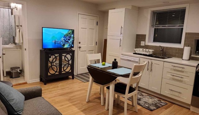 Modern 1 bedroom apartment in very convenient location.