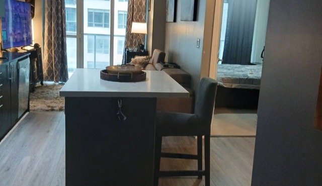 Modern 1 bedroom w/sleeps 4. Prime location across from CNE
