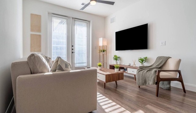 Modern 1Bd/1Ba Apt near UT & DT