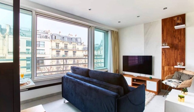 Modern 1BR by Parc Monceau