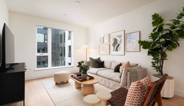 Modern 1BR Condo at One Adrian w Pool