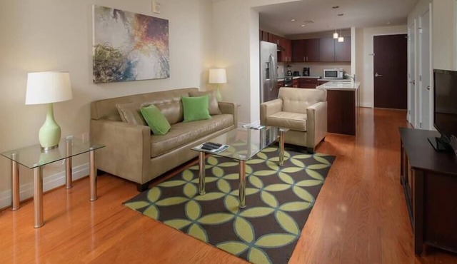 Modern 1BR Condo | Spacious + Bright | Min to Metro | by GLS