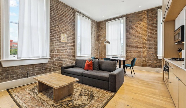 Modern 1BR in Historic Schoolhouse | Gated Parking