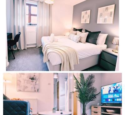 Modern 2-bed , Bradley Stoke, NR Parkway Station, Free Parking