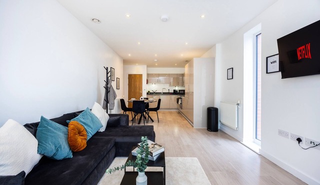 Modern 2 Bedroom Flat in the Heart of Wembley