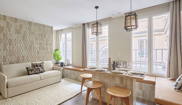Modern 2 bedrooms apartment Le Marais/Beaubourg