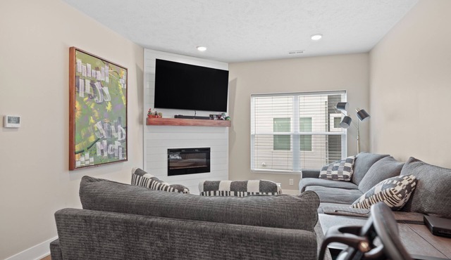 Modern 2BR Townhome Multi-Level Layout + 2-Car Garage