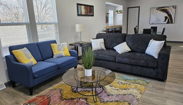 Modern 3-bedroom, 3 minutes to DMS international Airport.