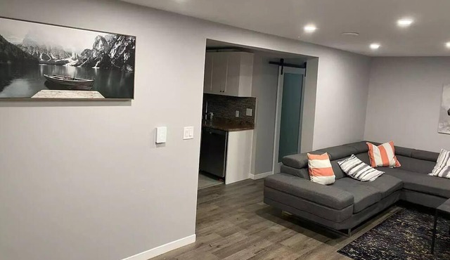 Modern 3 BR Lower Level Unit - Family Friendly w/ Free Parking