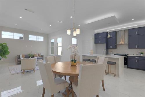 Modern 3 Story Home, Terrace, Galleria