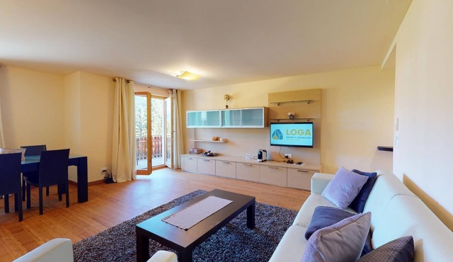 Modern 3½ room flat on the ground floor, approx.