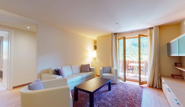 Modern 3½ room flat on the ground floor, approx.