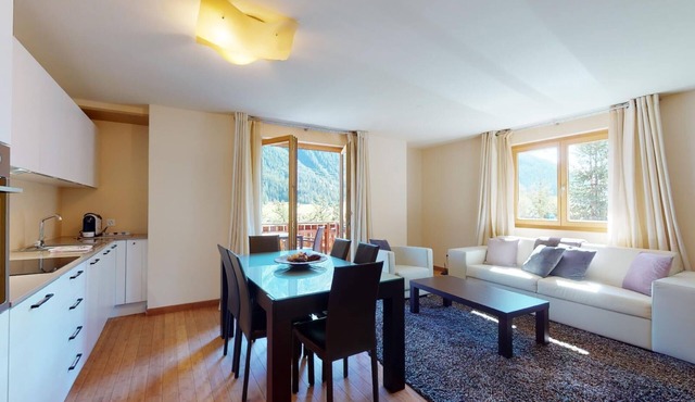 Modern 3½ room flat on the ground floor, approx.