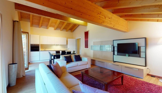 Modern 3½ room flat on the ground floor, approx.