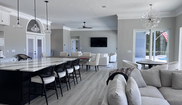 Modern 3BR Naples Home w/Pool, Hot Tub, Game Room & Fast WiFi