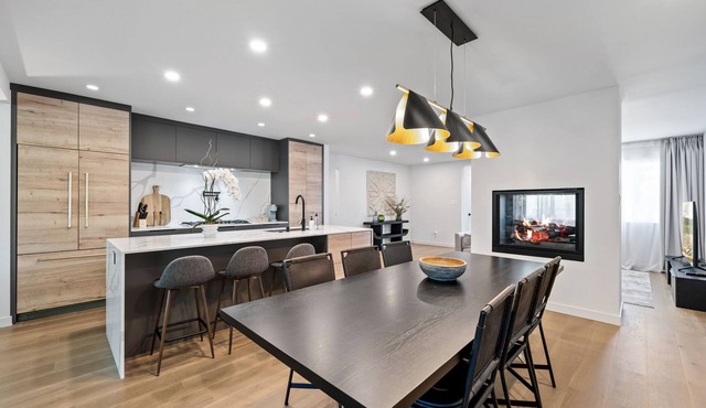 Modern 4-Bedroom Masterpiece with Indoor Fireplace