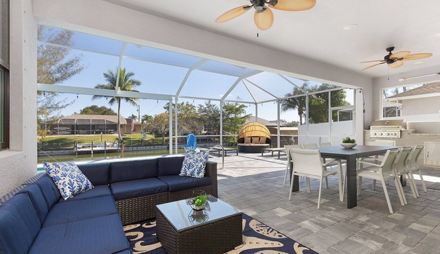 Modern 4BD/3BH Waterfront Home with Heated Pool and Golf Access and EV Charger