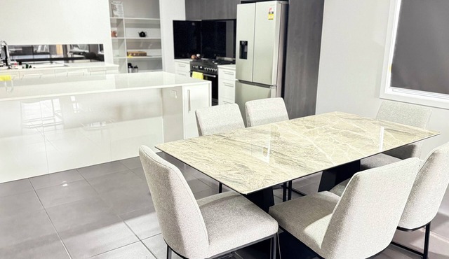 Modern 4BR Family Home with Pool, Gym & Garage – Quiet, Central Location