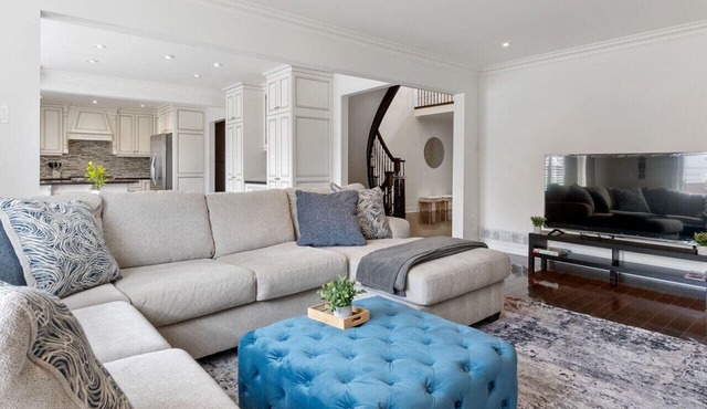 Modern 4BR Retreat w/Premium Comforts & Parking