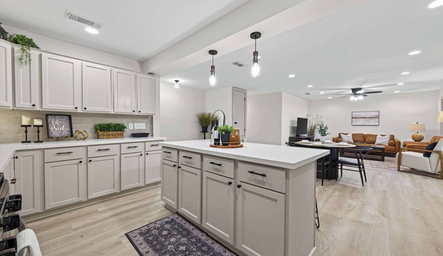 Modern 4BR Retreat w/Private Backyard & BBQ