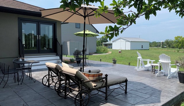 Modern 5-bedroom farmhouse on 250 acres in delightful Louisa