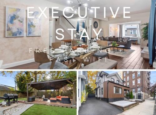 Modern 5BR Family, Long Stay 10 Mins to NYC & Parking