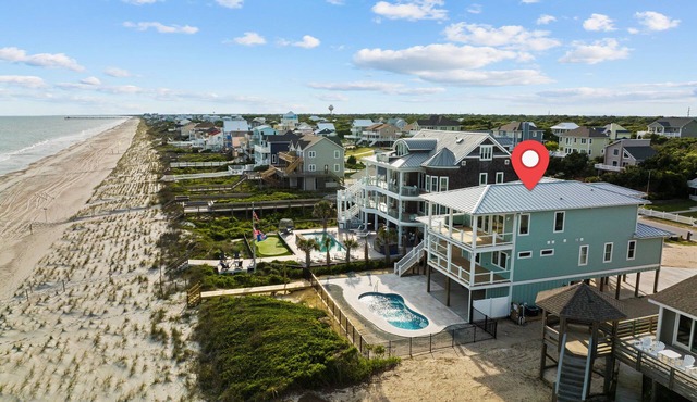 Modern 5BR Ocean Front Home w/Pool!