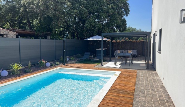 Modern air-conditioned architect designed villa with private pool