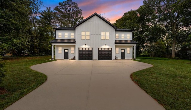 Modern Airy Duplex with EV Charger
