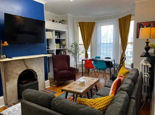 Modern Amenities Historic Charm 4-Bdrm Retreat, Unit #1