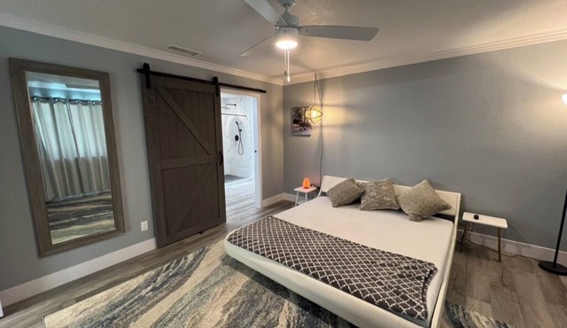 Modern and comfortable five-bedroom home.