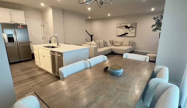 Modern and Cozy Home in Bel Air with a Home Office and Fireplace